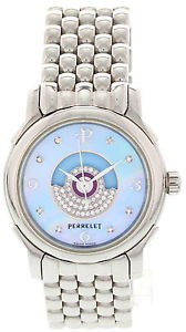 Ladies Perrelet Lady Temptest Stainless Steel Automatic With Diamonds