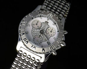 Meyers Lady Beach Classic - Montre pour dames - Sertie de 52 diamants