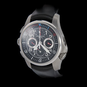 Girard Perregaux Titanium BMW Oracle Racing Chrono. Black Carbon Fiber Dial