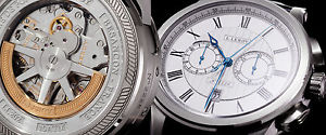 Leroy 18K White Gold Marine Chronograph Gent's LL202-1. White Dial