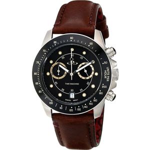 Vivienne Westwood Mens VV118BKBR Barbican Analog Display Swiss Quartz Brown Watc