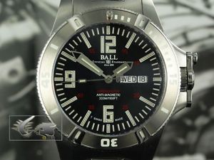 Ball Engineer Hydrocarbon Spacemaster Glow Watch, COSC, DM2036A-SCA-BK Japan F/S