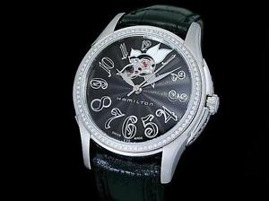 Auth HAMILTON round diamond bezel H323750 Automatic Men's Watch【UNUSED】(O A958)