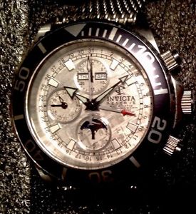 invicta meteorite limited edition valjoux 7751MOON PHASEl 0210