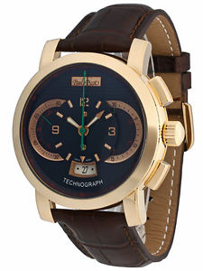 Paul Picot Technograph Automatik Chronograph aus 18kt Gold *NEU* UVP 21.900.-€