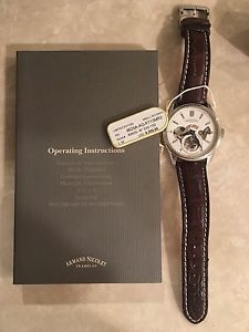 Armand Nicolet L08 Men's Watch Swiss Handmade Skeleton Limited Edition