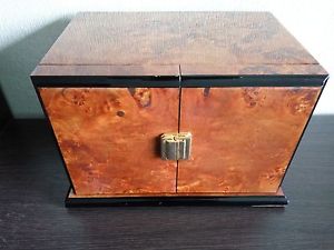 Scatola del Tempo 7RT RA Briar 3 Watch Winder w/ 4 Watch Storage