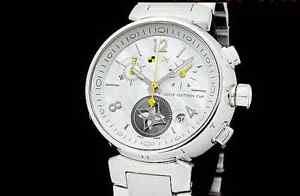 Auth LOUIS VUITTON Tambour Lovely Cup Q132C SS Quartz Lady's Watch(S A3327)
