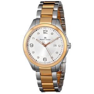Maurice Lacroix Womens MI1014-PVP13-150 Miros Analog Display Analog Quartz Silve