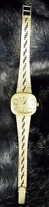 VTG GENEVE INCABLOC 14K GOLD ELEGANT LADIES WATCH MECHANICAL 35 GRAM SWISS MADE