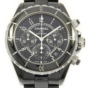 Authentic CHANEL H0940 J12 41mm Chrono ceramic Automatic  #260-001-444-6511