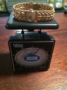 Antique Wome's 18K  Gold Election Non Magnetic Hand Winding Watch Working!