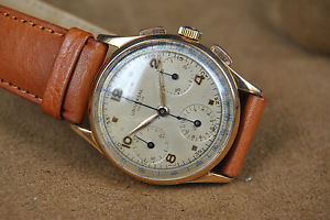 Vintage watch  Universal Geneve chrono Compax  cal. 285  yellow gold 18kt