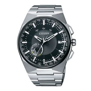 Citizen Satellite Herren Armbanduhr Eco-Drive Weltzeit Datum CC2006-53E