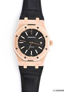 Men's Audemars Piguet Royal Oak 15300OR.OO.D002CR.01 18K RG Auto Date Watch