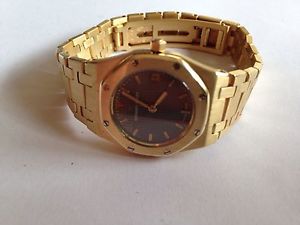 Audemars Piguet Royal Oak Lady  Quarz Gelbgold mit Garantie