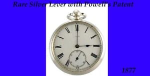 Mint & Rare Powell's Patent Lever Pocket Watch 1877