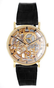 Audemars Piguet 18k Yellow Gold Skeleton Men's Automatic Watch