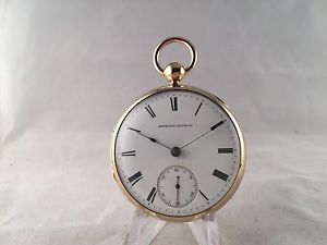 Rare And Beautiful Waltham From 1878 Extremely Rare 18k Case