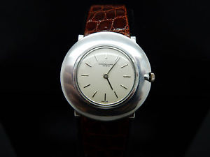 Vintage AUDERMARS PIGUET 17 Jewels 18K White Gold Ultra Thin Wrist Watch-Swiss