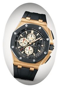 UNWORN ~ Audemars Piguet Royal Oak Offshore Chronograph Rose Gold, Ceramic -44mm