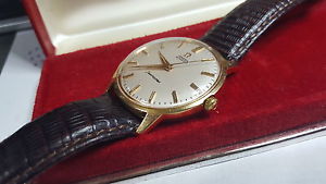 Gents Omega Seamaster 18K Solid Gold Automatic Cal 552 Watch, Boxed