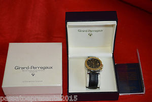 GIRARD PERREGAUX CRONOGRAFO  7000 GBM OROLOGIO DA POLSO uomo SCATOLA GARANZIA