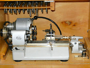 Watchmakers lathe - 8mm Boley F1, rare top quality German lathe, good condition