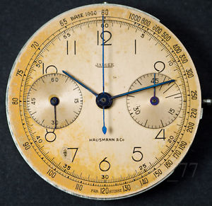 Vintage Dial + movement JAEGER x HAUSMANN &Co movimento UNIVERSAL 285 le coultre