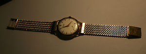 Herrenuhr Precimax 750 Gold Antimagnetic Super Flach Super Zustand