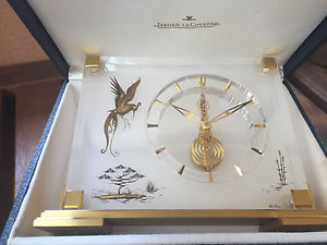 Jaeger LeCoultre Marina #350 phoneix con scatola; clock, horloge, tischuhren