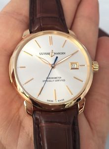 Ulysse Nardin18k Rose Gold San Marco Classico Automatic Mens Watch