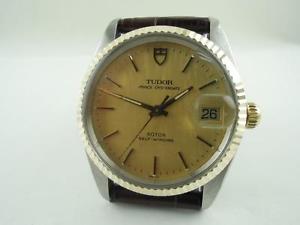 Authentic Tudor 75203 Prince Oysterdate 18K Steel Automatic Men's Watch
