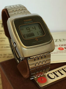 Citizen Crystron 60-1012 9010-095014Y First World's Citizen LCD Watch Early'70s