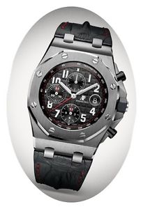 UNWORN ~ Audemars Piguet Royal Oak Offshore Chronograph Steel Black Dial - 42mm