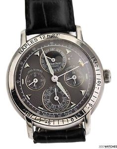 Audemars Piguet Equation of time Naples 18K White Gold Automatic Watch