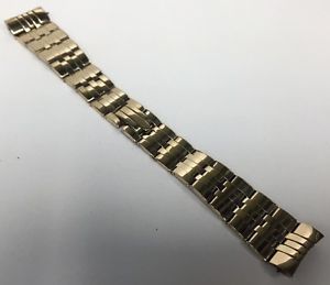 CDL MENS 20mm 14K SOLID YELLOW GOLD WRIST WATCH BRACELET 38.9 Grams BAND