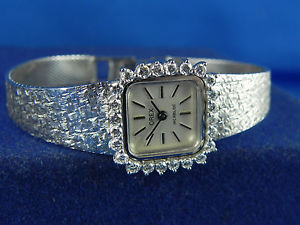 Damen Weißgold Brillant OREX UHR 585/31,6gr. 24x0,04ct./0,96ct TW-VVS