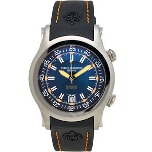 Cuervo y Sobrinos Robusto Buceador Diver Watch 2806.1NA - MSRP $3,950.00