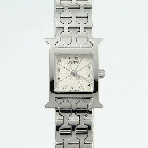 Used[B] Watch Hermes HH1.110 H watch Quartz Silver Arabic K6H