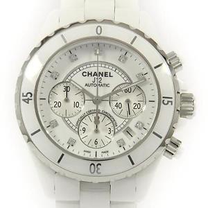 Authentic CHANEL H2009 J12 41mm Chrono ceramic 9P Automatic  #260-001-611-8720