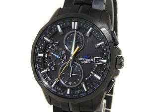 CASIO OCW-S3000BL-1AJF Titanium Men’s Wrist Watches Oceanus Black Man.. Y1691966