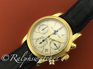 Girard Perregaux Ferrari 1947-1997 Asprey Ref. 8020 18K Gold Mens Chronograph