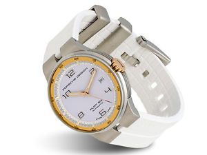 PORSCHE DESIGN P6351 Flat Six Automatic 18K Yellow Gold, Stainless Steel Watch