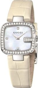 OROLOGIO GUCCI G-GUCCI YA125514 LADIES WATCH WOMAN SWISS DIAMANTI DIAMONDS 0,54K