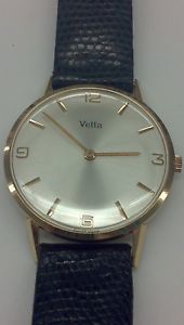 WATCH VETTA ITALY 18K GOLD IMMACULATE SPOTLESS MECHANICAL GENEVE SWISS MADE