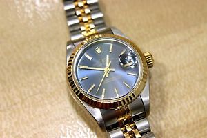 Rolex Datejust Lady Steel and Gold ref. 69173. Great Condition