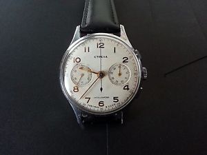 Earliest USSR Strela Chronograph 3017cal. watch by1st MChZ Authentic Serviced