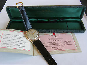 VETTA-AUTOMATIC-ORO ROSA 18KT-RISERVA DI CARICA(POWER RESERVE)-37MM-CAL.AS 1382N