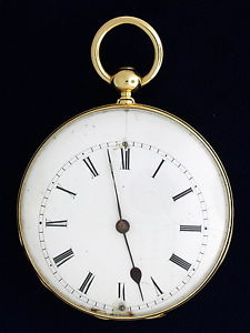 Exquisite 18Kt Gold Le Roy & Fils French Duplex P/W 1840